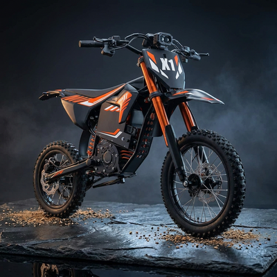 Electric Dirt Bike for Teens Adults, 4500W Peak Ebike, 60V 28.8Ah with 50MPH & 60 Miles Electric Mountain Bikes, 14"/12" Off-Road Tire E-Bike, Dual Hydraulic Brakes, Full Suspension, UL2849 Compliant