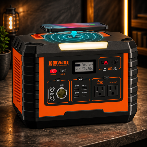 1000W Continuous Portable Power Station