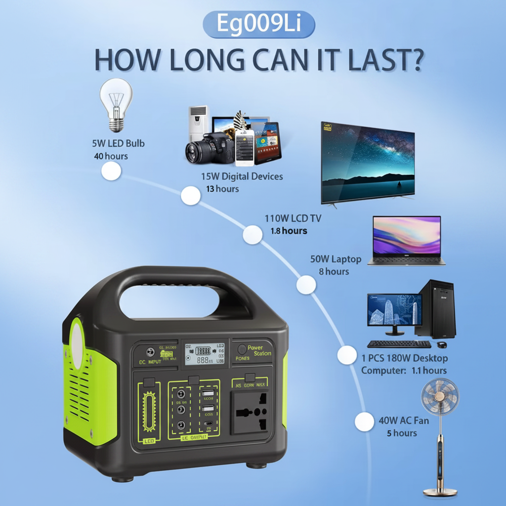 Portable Solar Generator 300W 256Wh 204Wh with Lifepo4 Battery 220V 100V Mobile Power Station for Camping Outdoor Power Storage